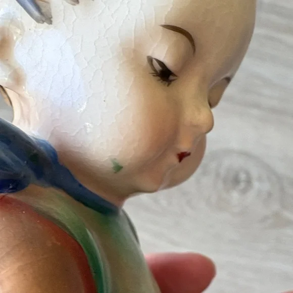 Pair of Vintage Hummel Goebel “Bookworm” Bookends, Made in Germany - Picture 4 of 7